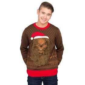 Star Wars Chewbacca Ugly Christmas Sweater. Cute Star Wars Christmas Sweater