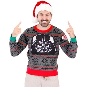 Darth Vader Christmas Sweater. Sith Star Wars Sweater. Anakin Skywalker ugly Christmas Sweater 