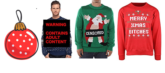 7 Best Inappropriate Ugly Christmas Sweater Ideas For 2019