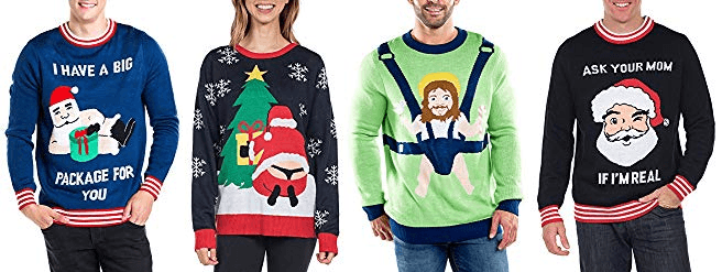 naughty ugly Christmas sweater ideas