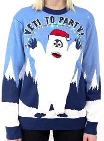 Bumble, The Abominable Snowmonster of the North. Abominable Snow Man Sweater. Yeti Christmas Sweater, Rankin/Bass Bumble sweater