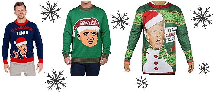 6 Best Trump Ugly Christmas Sweaters