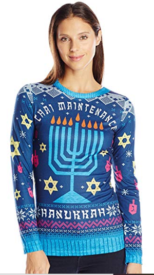 Chai Maintenance Hanukkah Sweater Best Ugly Hanukkah Sweaters in 2019