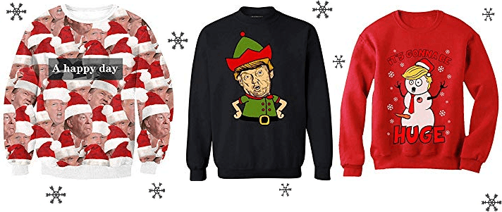 Best Trump tacky Christmas sweaters