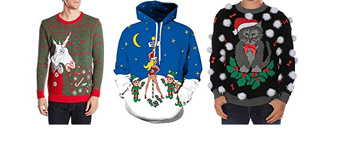 Ugly Christmas Sweater Ideas for Guys!